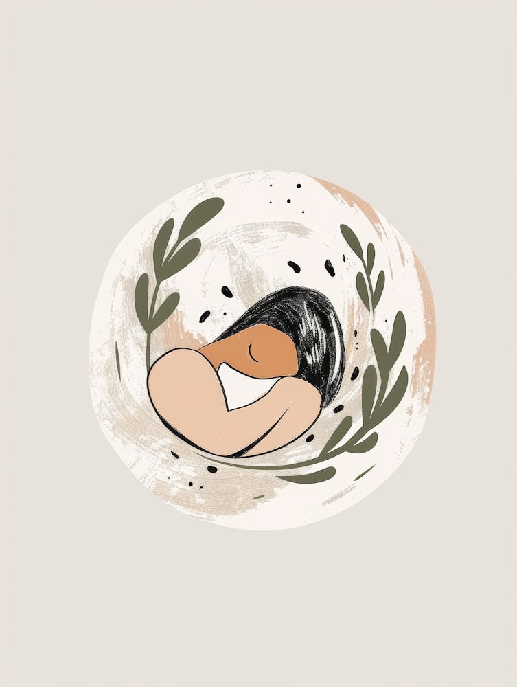Baby In A Nest