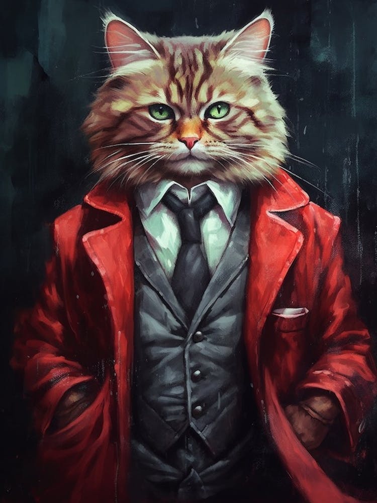 Gangster Cat Ragamuffin