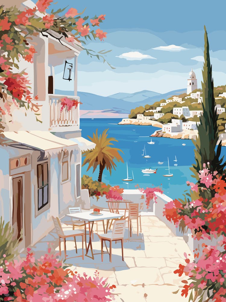 Bodrum Turkey 5 Illustration