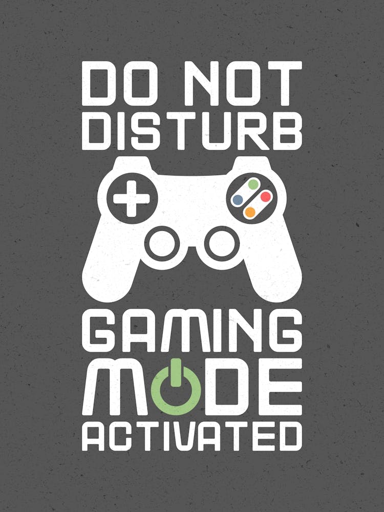 Gaming Mode Activated - Black Gaming