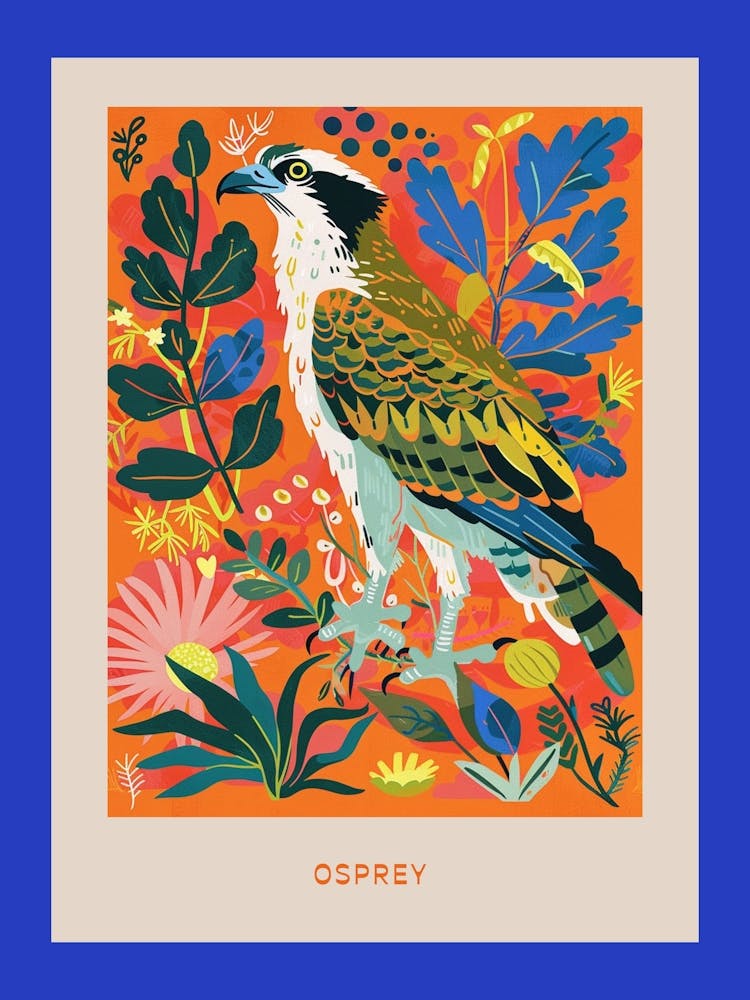 Spring Birds Poster Osprey 2