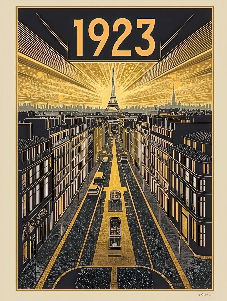 Aihrgdesign Affiche de voyage vintage présentant l'architecture Art Déco 9f47cb17 3a39 468a 9df3 37664173301d 2