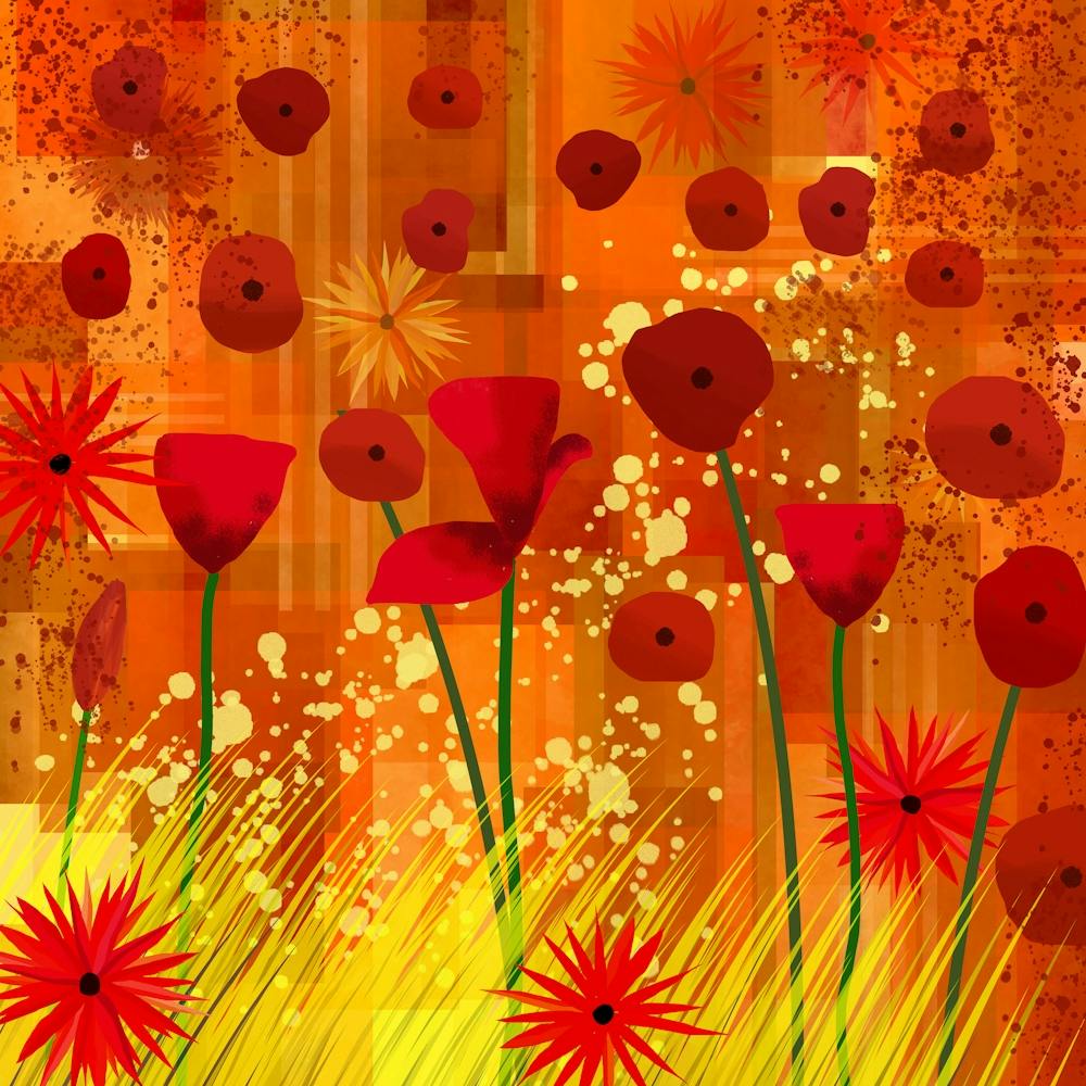 Poppy Abstract