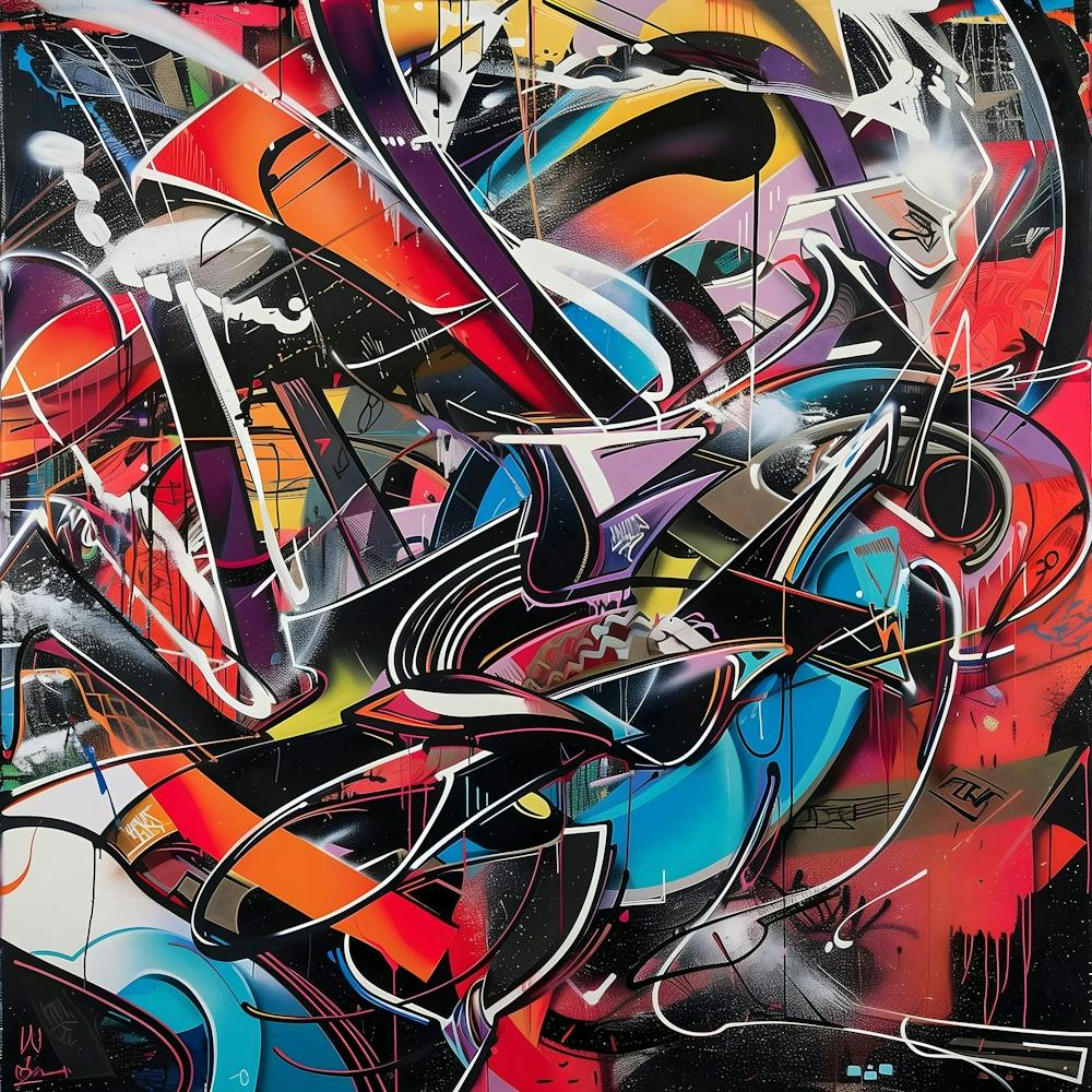 Mural 5, Graffiti, Street Art, Urban Hues