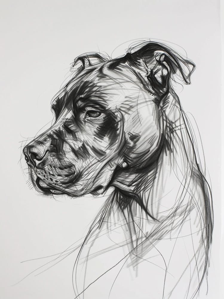 Cane Corso Charcoal Line 3