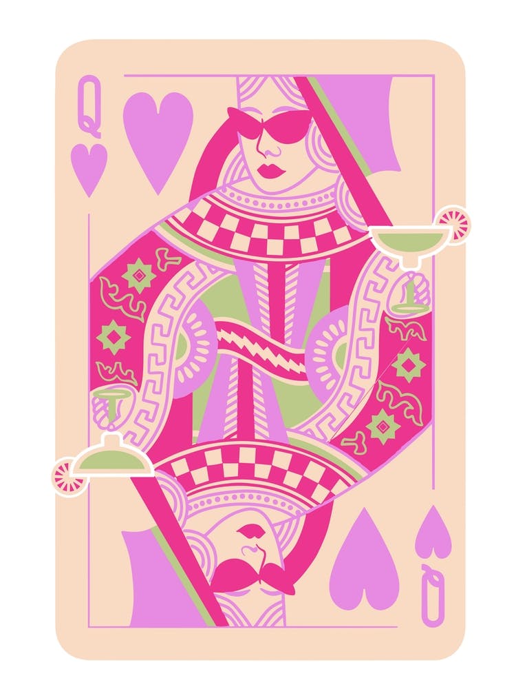 Queen Of Hearts Cocktail Lilac