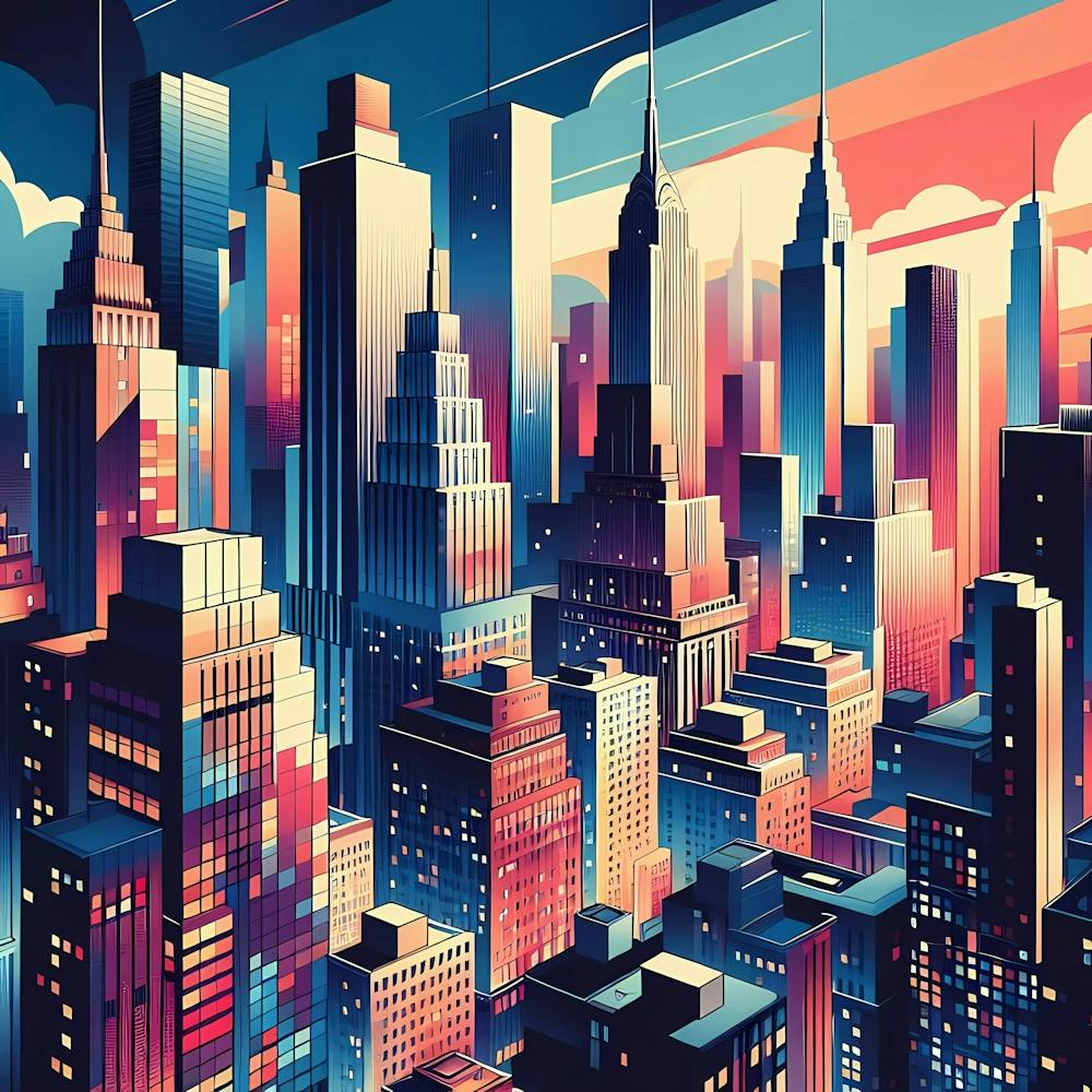 New York City Skyline 6