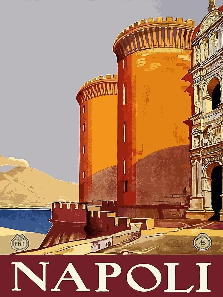 Naples, Italy, Medieval Architecture