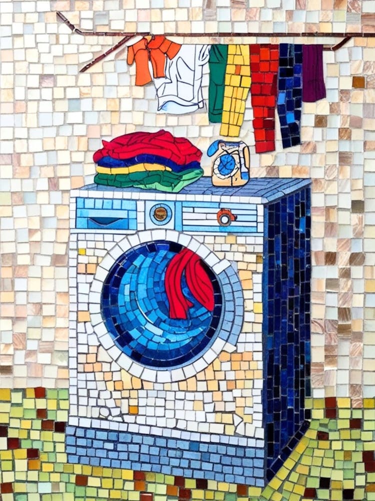 Washing Machine Mosaic 5