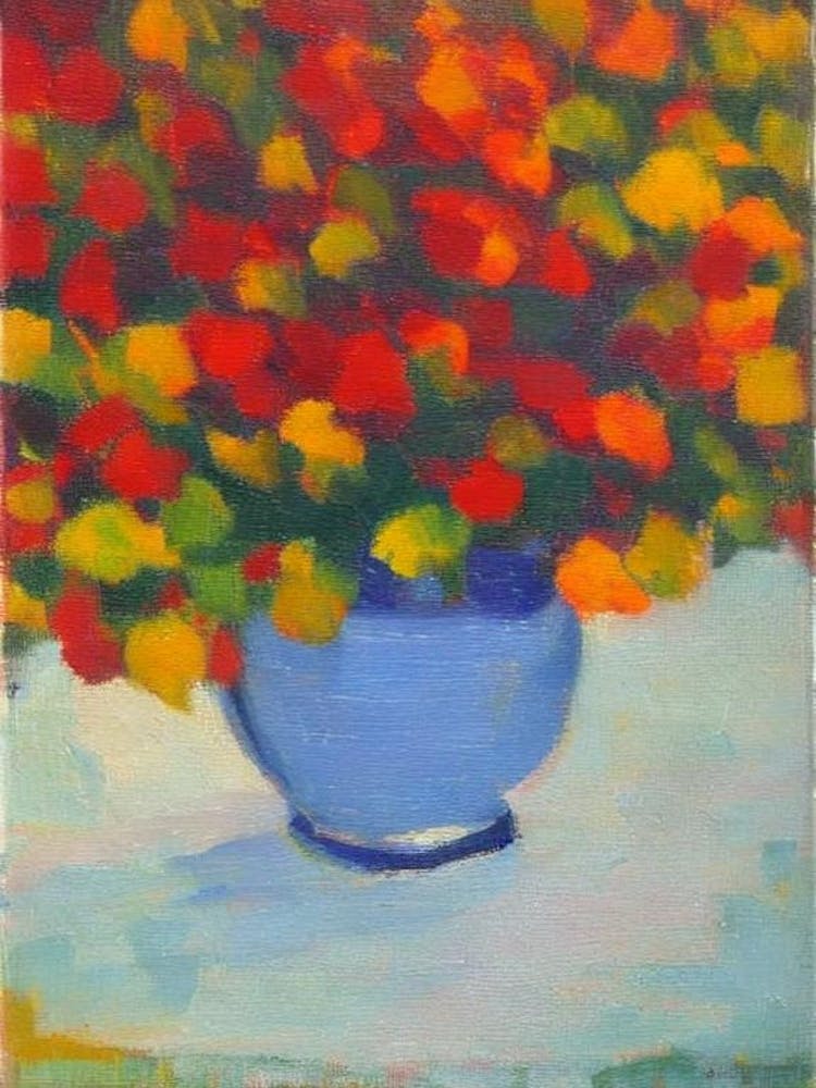 Beech tree Abstract Block Colour