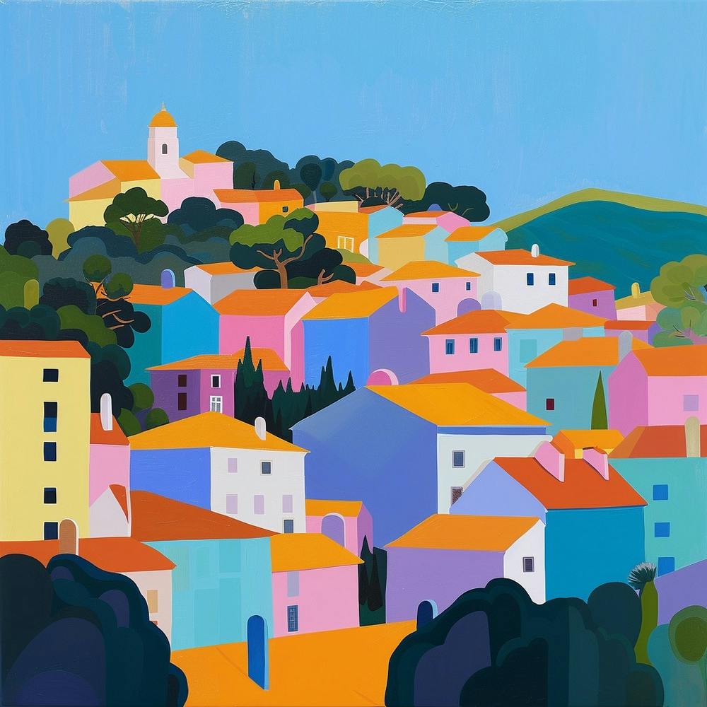 Abstract Travel Collection Lisbon Portugal 3