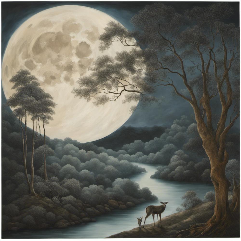 Full Moon Over The River