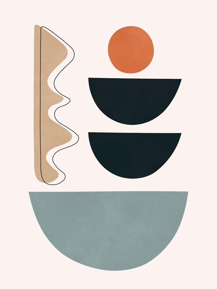 Geometric circle art 1