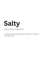 Salty Definition Meaning