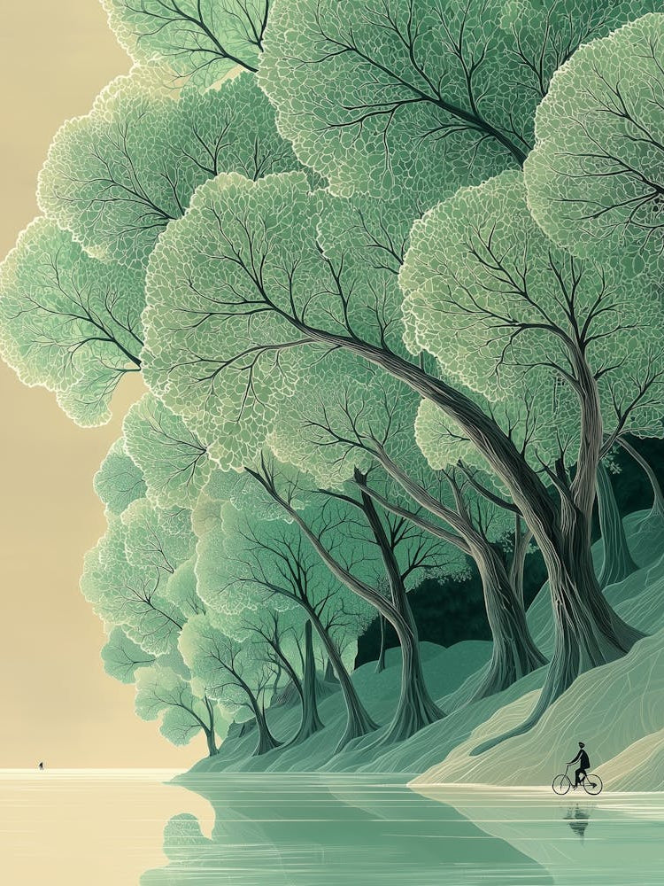 Hand Drawn Clean Minimalist Illustration