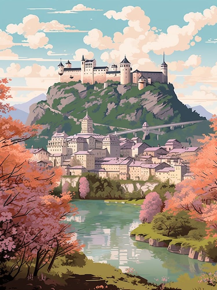 The Hohensalzburg Castle, Austria