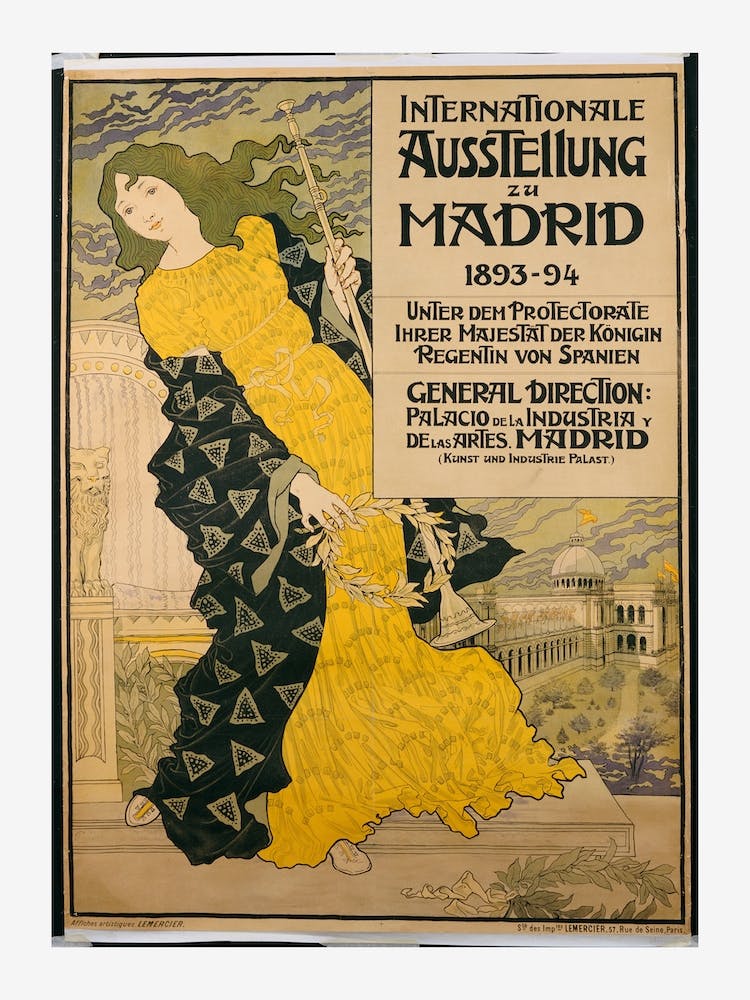 Internationale Austellung Zu Madrid