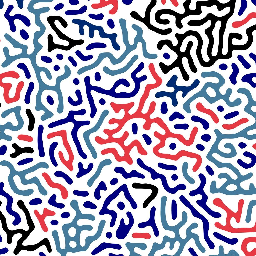 Organic Digital Shapes Square