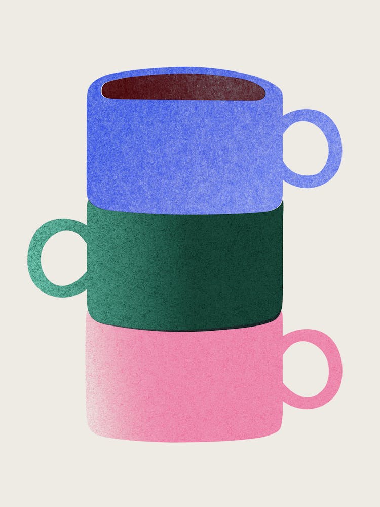 Three cups