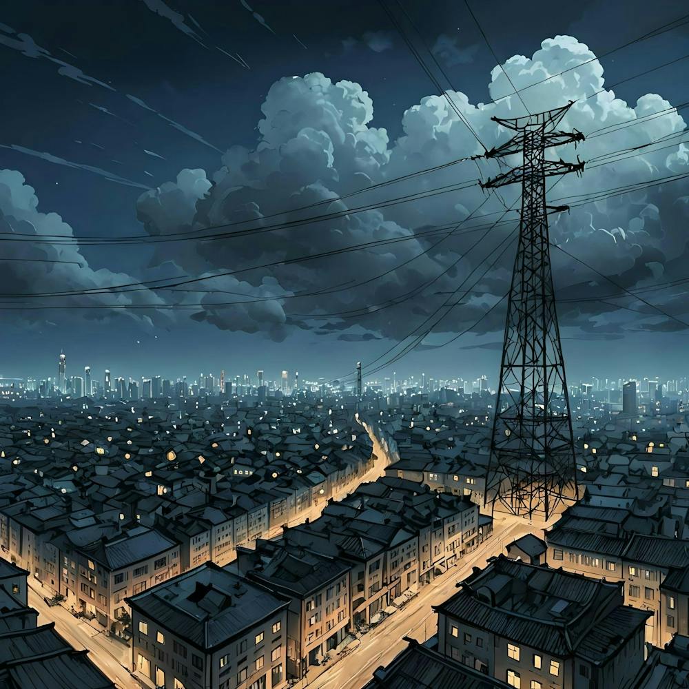 Cityscape At Night