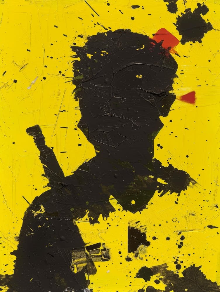 Silhouette Of A Soldier