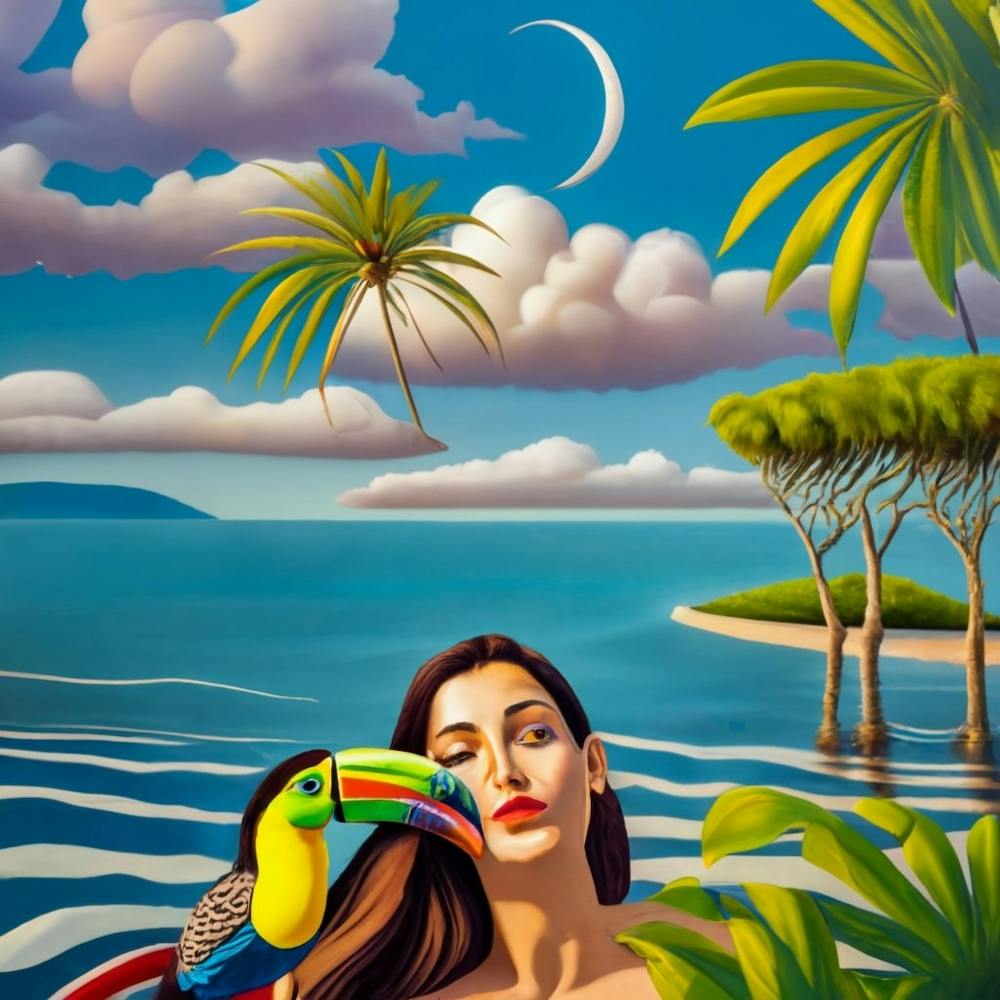 A sunny day on the beach