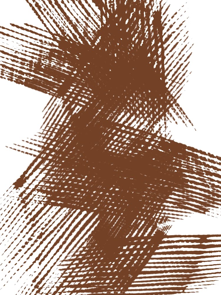Abstract Brown Lines