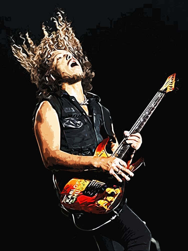 Kirk Hammett metallica band music 1