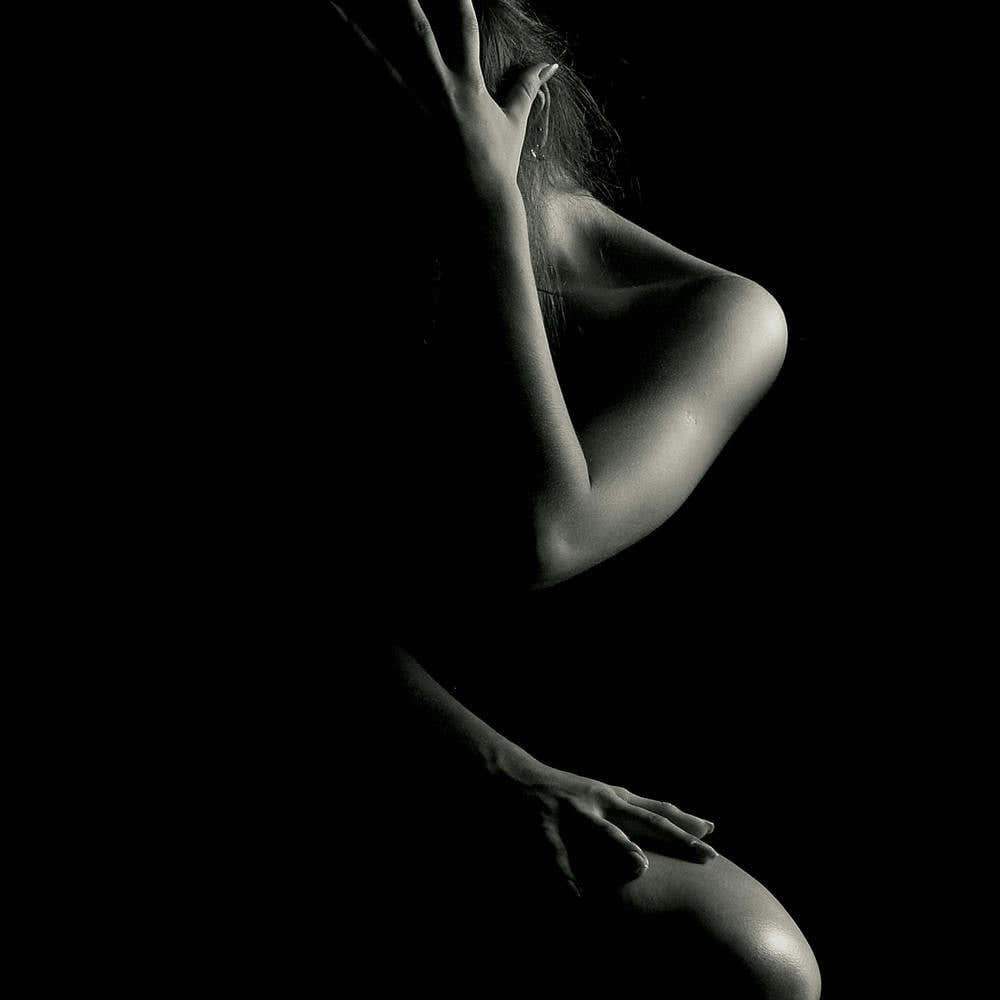 Sexy Woman In The Dark