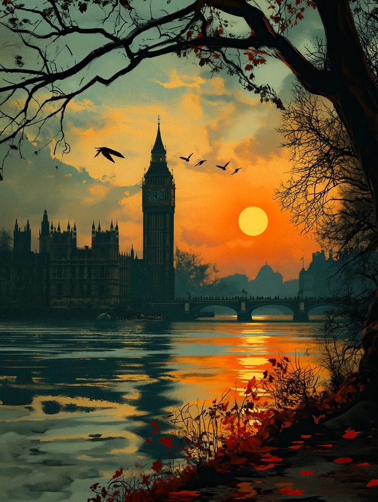 London At Dawn