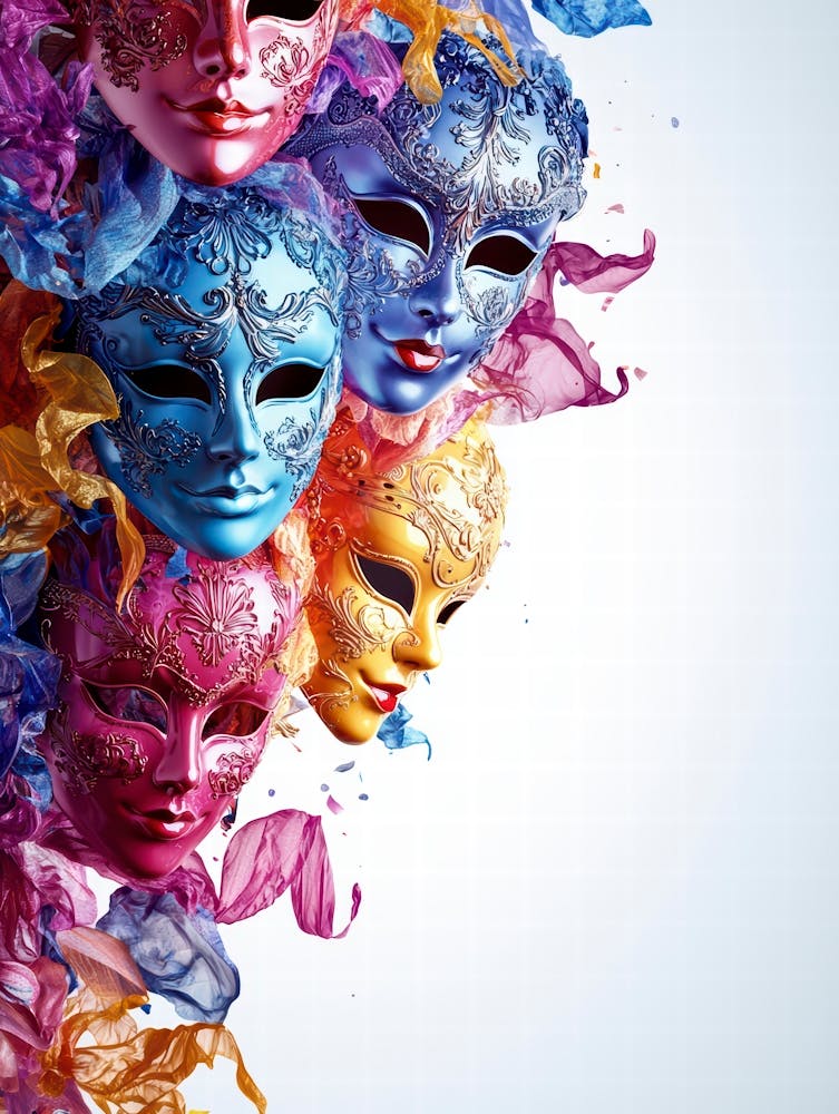 Venezianische Maske 19