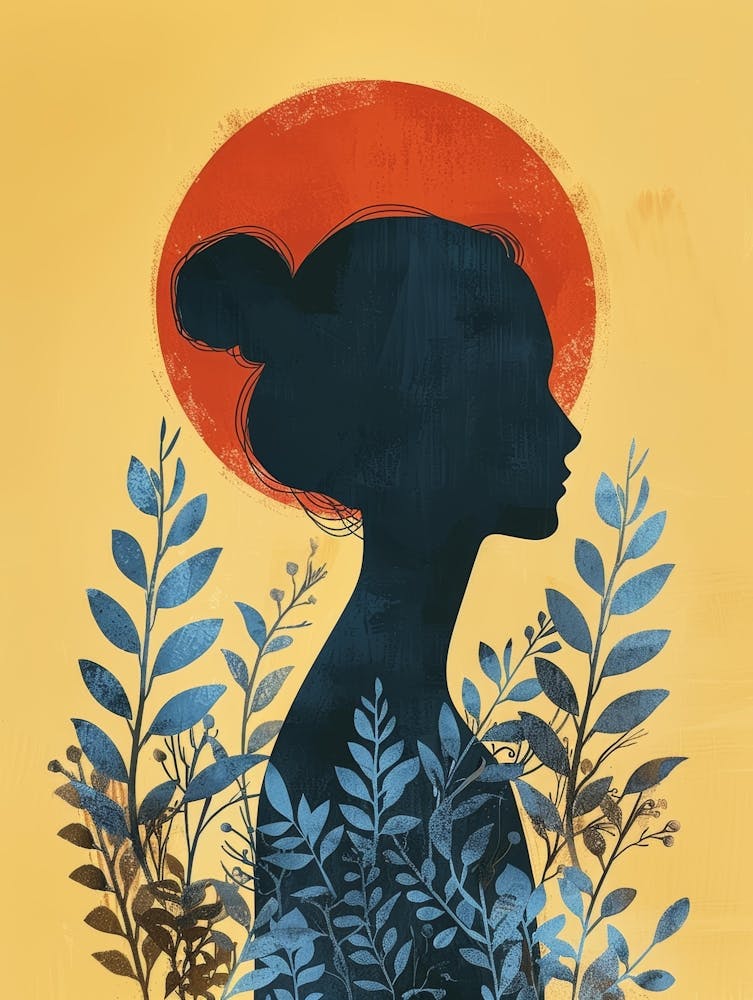 Silhouette Of A Woman 69