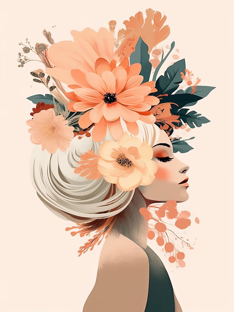 Bloom Body Woman Neutral Colours Boho Style 8