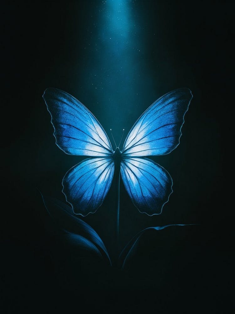 Blue Butterfly 3