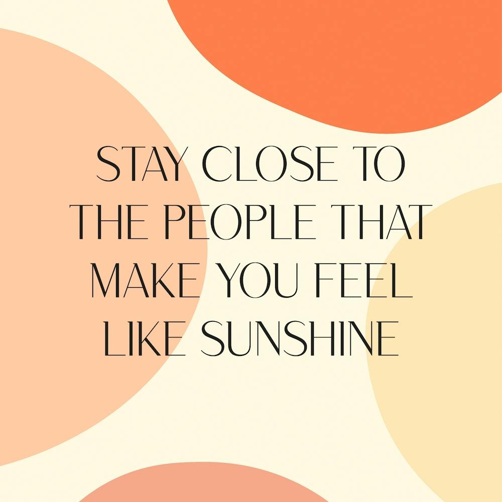 Sunshine Quote Square