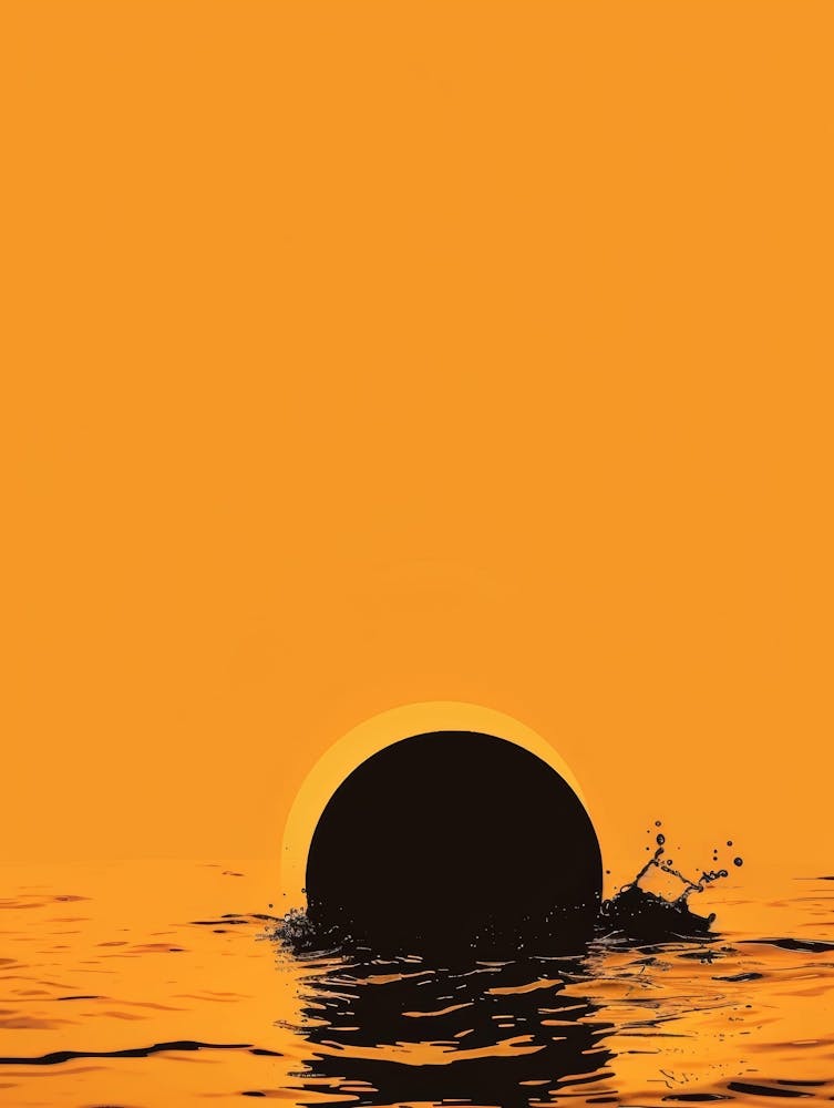 Sunset Over The Ocean 93