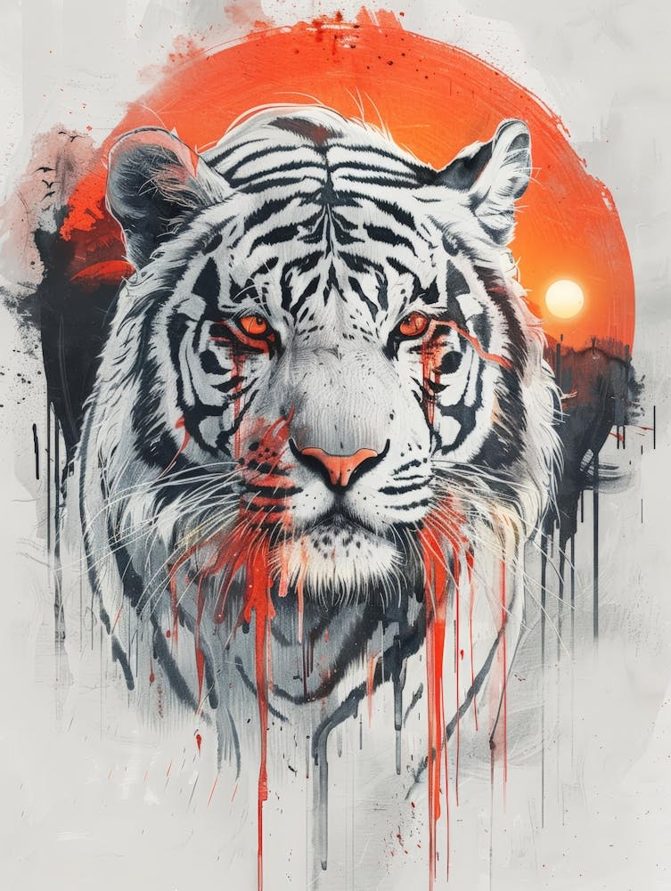 Tiger Canvas Print 2