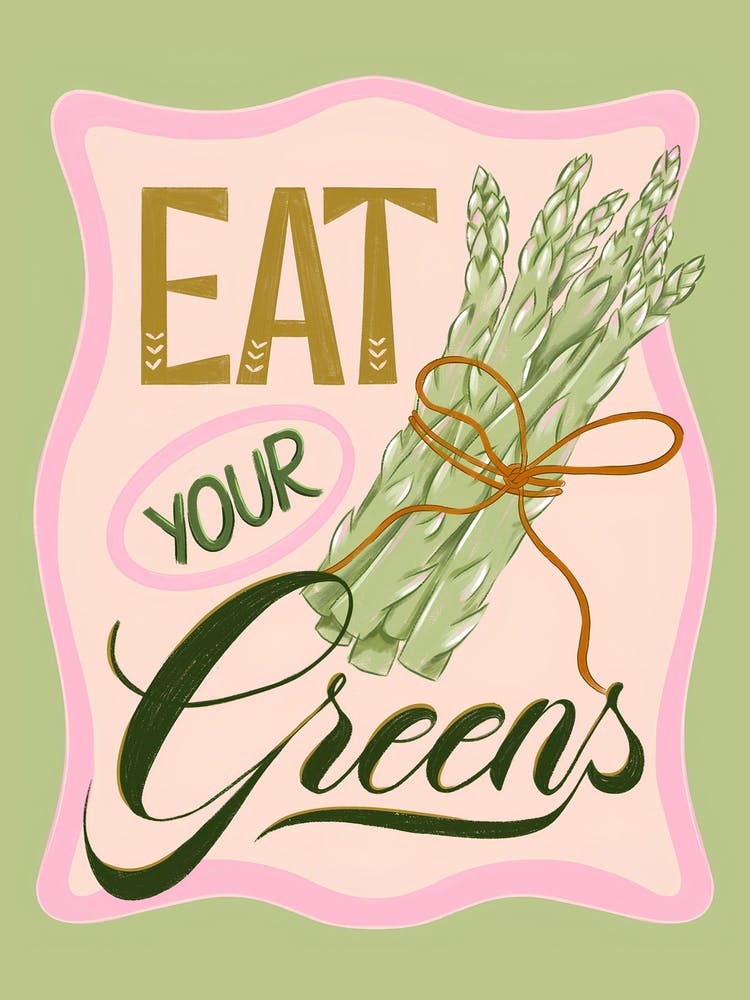 Aspargus Eat Your Greens