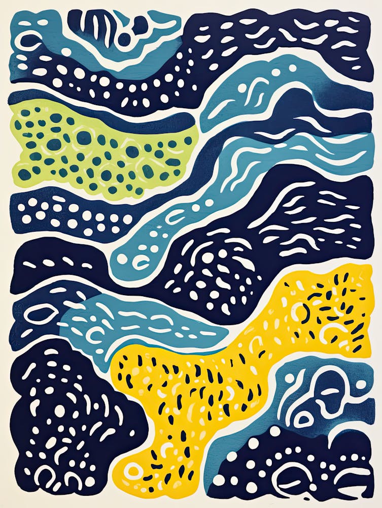 Solar Tide Futuristic Abstract Aesthetic