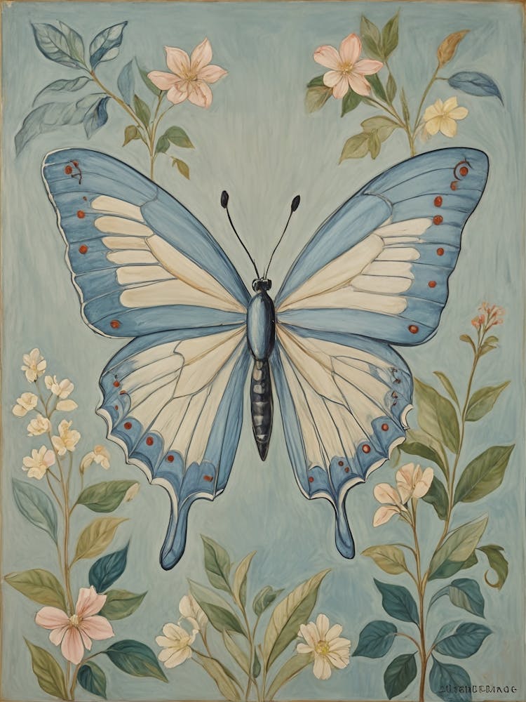Blue Butterfly no2