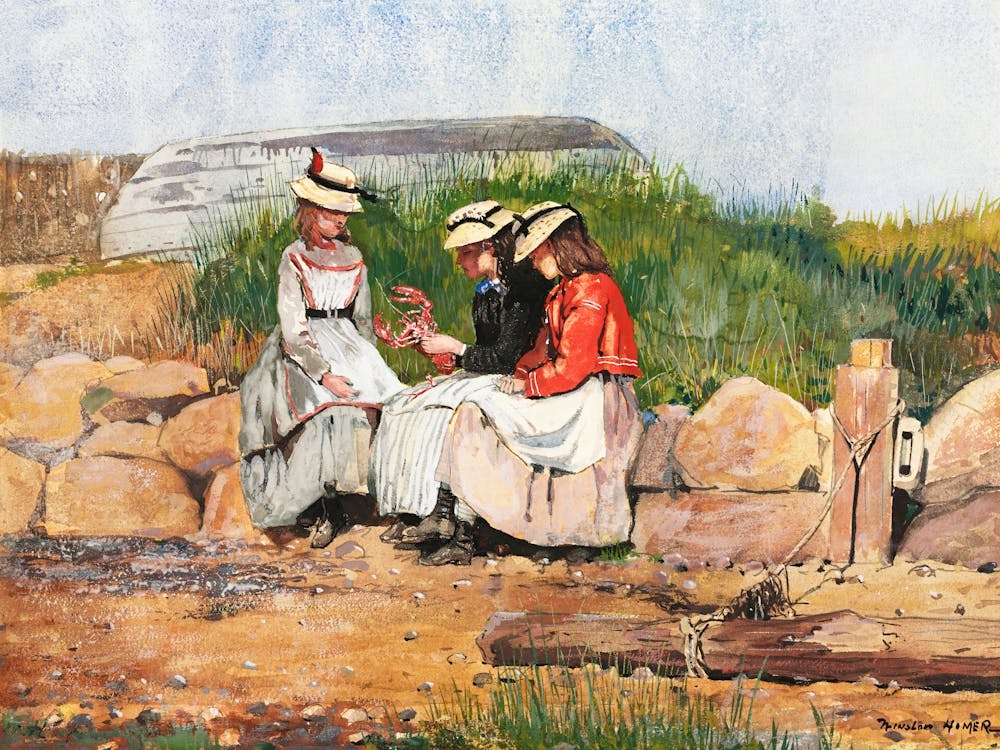 A Fisherman S Daughter (1873), Winslow Homer