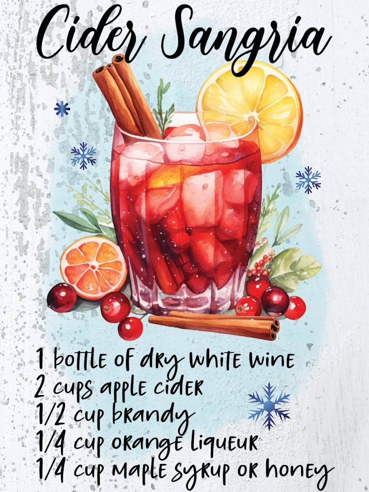 Cider Sangria