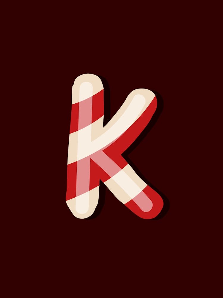 Candy Cane Christmas Letters Living Room Holiday Display 11