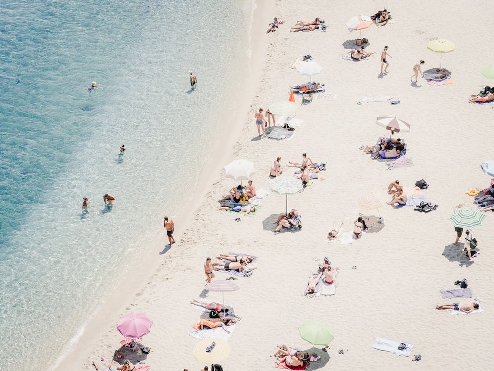 Aerial View Of A Beach 1