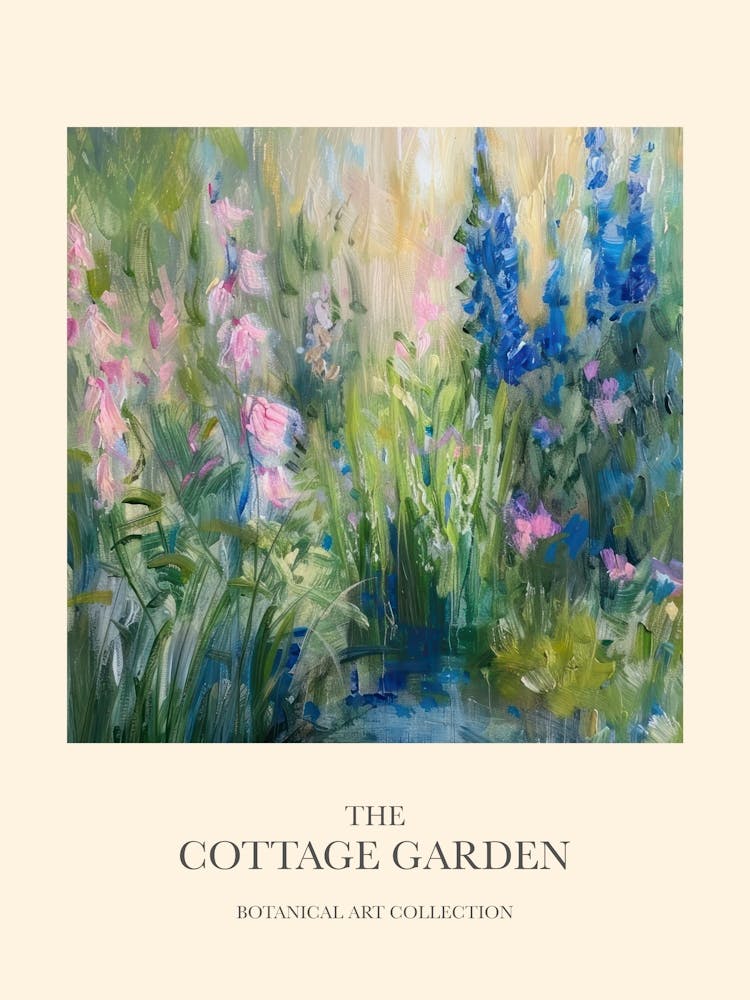 Cottage Garden Poster Garden Melodies 8
