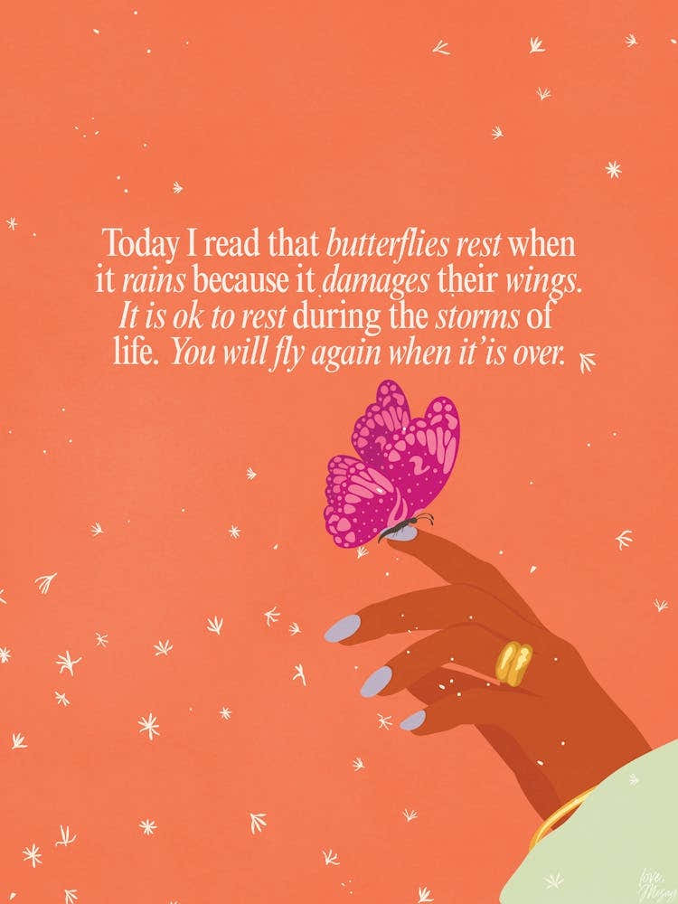 Black Woman art(Embrace change) 1