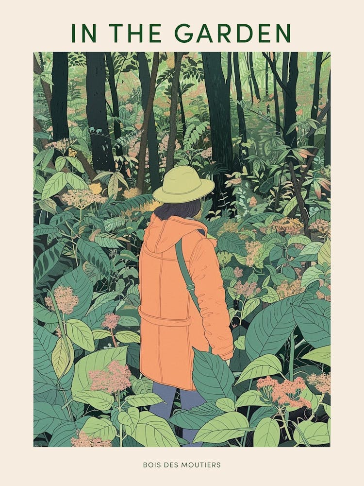 In The Garden Poster Bois Des Moutiers France 3
