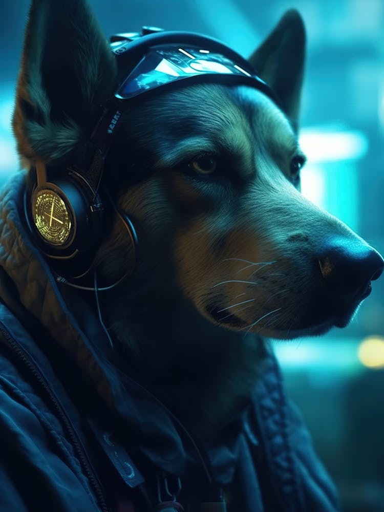 Cyberpunk Dog 11