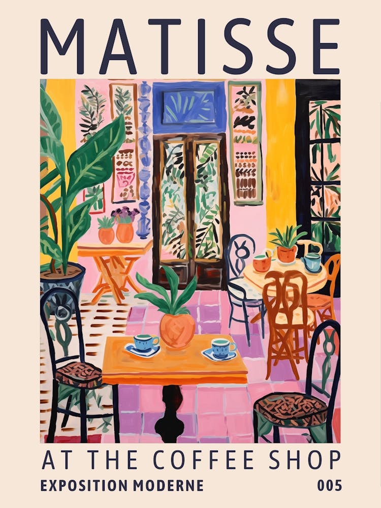 Matisse Coffee Shop Exhibition