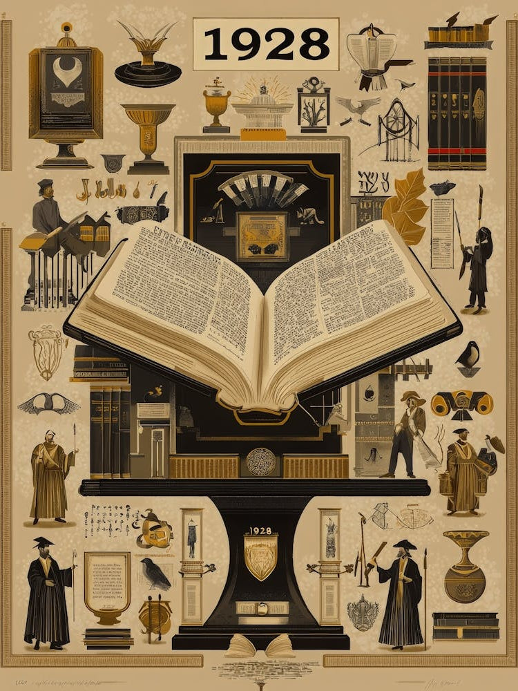 Aihrgdesign A Vintage Academic Poster Celebrating The Complet 618c8bdb B2a0 4d31 A590 82bd2b09a887 1